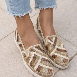 Donald J. Pliner Women's Espadrilles - Brown and Cream